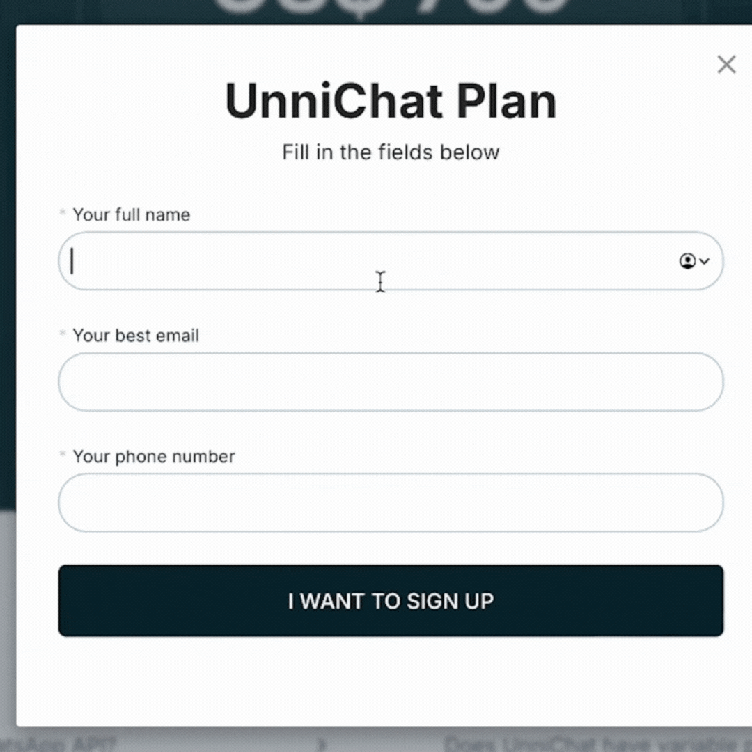 WhatsApp Flows demo